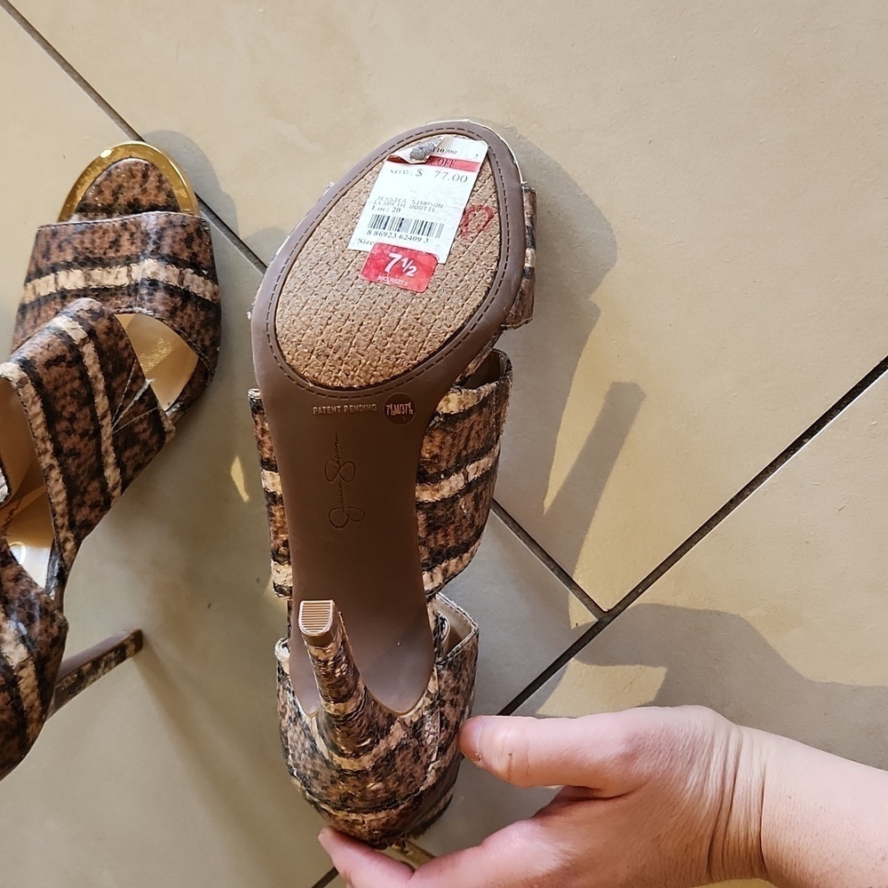 NWT Jessica Simpson Elizabeth Bootie. Sz 7.5 MSRP $110 - Picture 11 of 16